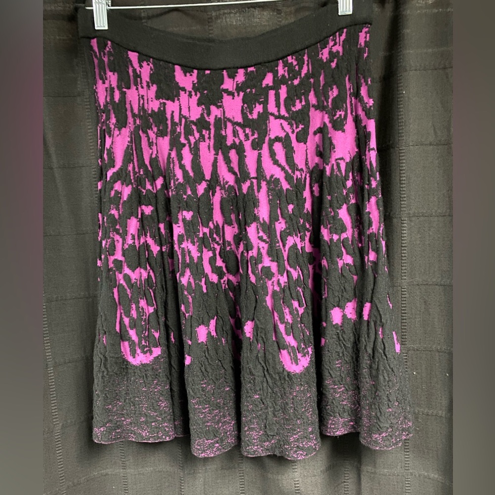 Grace Elements Black n Fuchsia  Skirt